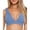 Mist, variant on Becca by Rebecca Virtue Womens Bonita Plunge Halter Bikini Swim Top