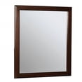 thumbnail image 1 of Benjara BM235474 32 in. Transitional Style Wooden Frame Mirror, Cherry, 1 of 2