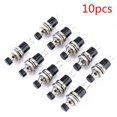 thumbnail image 3 of Lefu 10pcs mini lockless instantaneous contact switch mini switch ps-110 black, 3 of 9