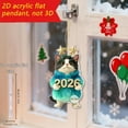 thumbnail image 3 of D 2D Acrylic Pendant For Car Rearview Mirror Decoration Holiday Gift Idea For Kids And Adults Featuring Cute Kitty Design Made From Durable Materials For Long-Lasting Use And Personalizati, 3 of 4