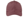 thumbnail image 2 of Port Authority Adult Unisex Regular Plain Cap Maroon One Size Fits All, 2 of 3