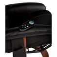 Relaxzen Deluxe Padded Massage Recliner, Black