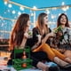 thumbnail image 4 of YangJinLian - Portavasos de plástico creativo con asa, plegable, paquete de 6, para uso diario, fiestas, restaurantes, DoorDash y Grubhub, soporte reutilizable para entrega de bebidas, 4 of 5