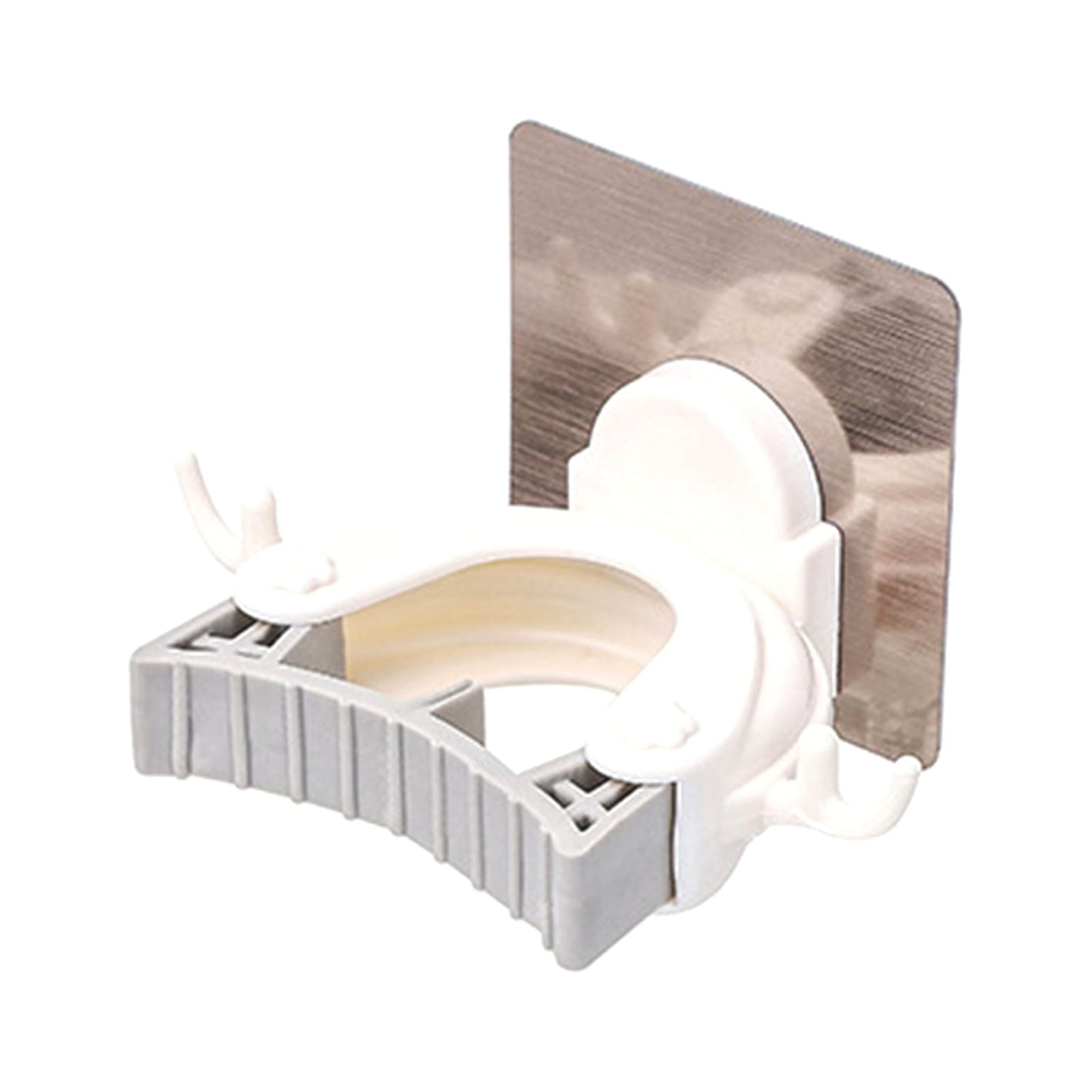 FaLX Wallmounted Broom Holder Selfadhesive ABS Hook Design