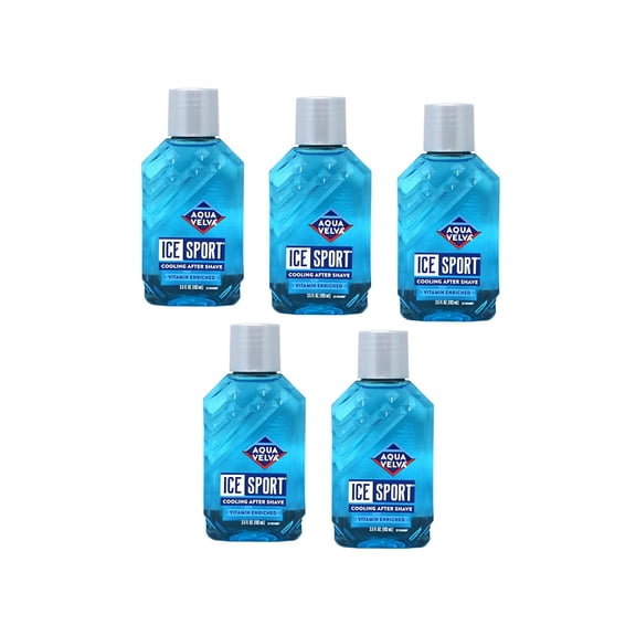 After Shave Aqua Velva Ice Sport Refrescante 5x103 ml