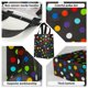thumbnail image 4 of Bolsas de regalo reutilizables BLEWINDZ negras medianas con pañuelos x16, 4 of 6