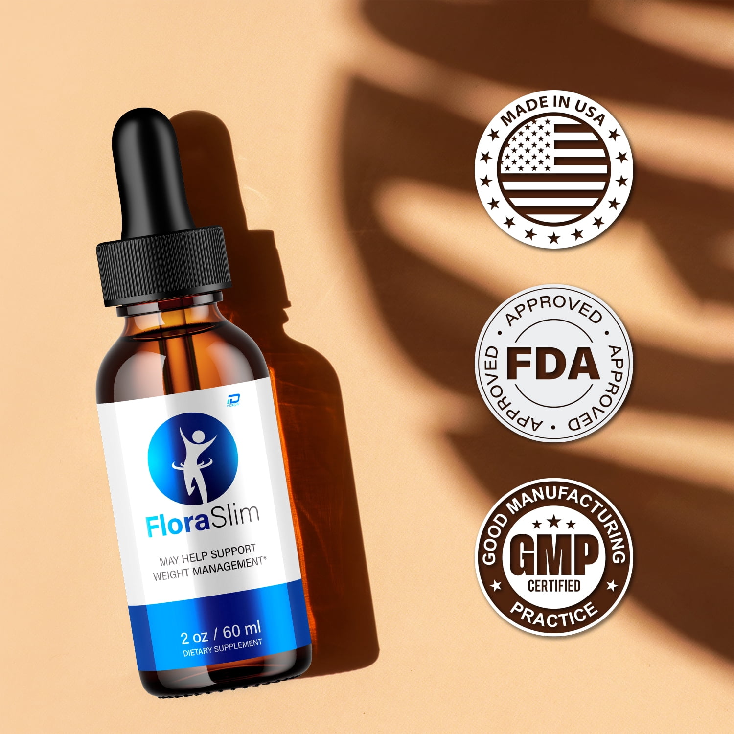 (2 Pack) FloraSlim Metabolism Drops Liquid Supplement - FloraSlim Drops, FloraSlim Original Metabolic Support Supplement, FloraSlim Drops Reviews (2 Month Supply)