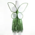 thumbnail image 4 of Women Halloween Fairy Costumes Tinkerr Bell Deluxe Costume Cosplay Dress with Wings Fancy Tale Party Adults Outfits, 4 of 5
