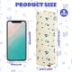 thumbnail image 3 of 2 Pcs Women Cute Floral Pencil Bag, Flower Zipper Pencil Case Simple Pen Bag Stationery Organizer Cosmetic Makeup Storage Bag Coin Pouch Holder, 3 of 5