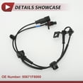 thumbnail image 5 of Unique Bargains ABS Wheel Speed Sensor ABS Sensor Anti-lock Braking System Sensor No.95671F8000 for Hyundai Tucson 2018-2020 1 Pc Front Right, 5 of 7