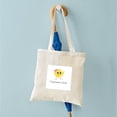 thumbnail image 4 of CafePress - Vegetarian Chick Tote Bag - Unisex Canvas Tote Bag, Beige, 1-Piece, 4 of 6
