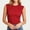 Red, variant on ITSAME Womens Ribbed Tank Tops Crewneck Sleeveless Shirts Summer Stretchy Casual Tops White Size L