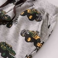 thumbnail image 5 of WOYY Toddler Boys Active Jogger Shorts Truck Print Pull-On Shorts, 5 of 7