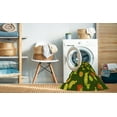 thumbnail image 2 of Ahgly Company Machine Washable Indoor Square Transitional Pistachio Green Area Rugs, 8' Square, 2 of 7