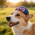 thumbnail image 5 of 4th of July Decorations Pet Bowknot Hat,Patriotic Pet Apparel Hat Headband Decor For Small Medium Dogs Cats Party,Photo Shooting,Holiday Gathering,5.12x4.33x1.26 Inch, 5 of 6