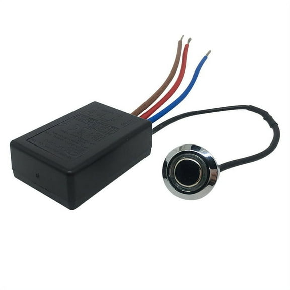 SENRISE LD-600S Table Lamp Switch Touch Light Module Sensor 3 Way Touch Dimming Dimming Black
