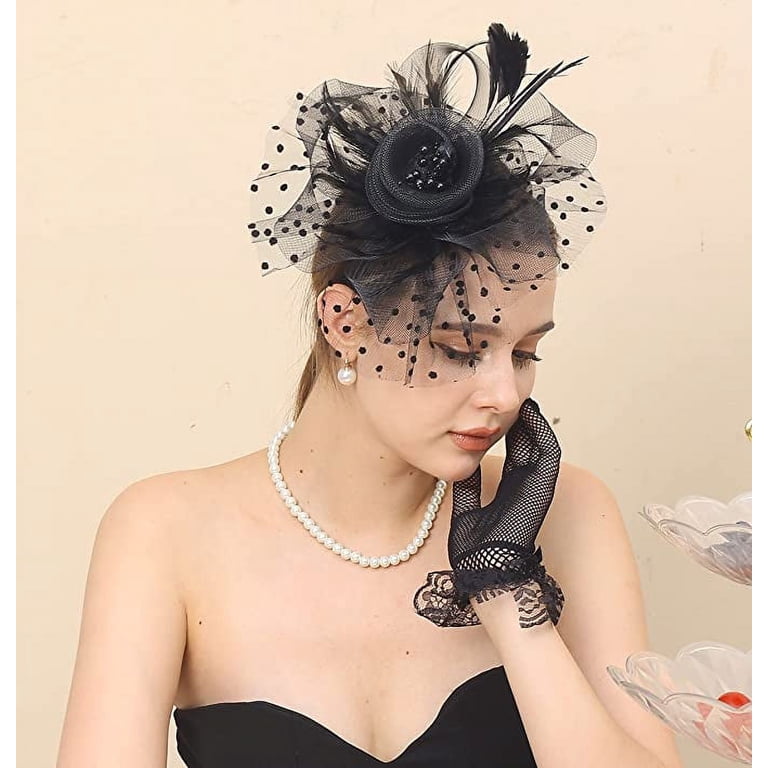 Kentucky Derby Fascinators Hat for Women - Tea Party Wedding  display picture 1