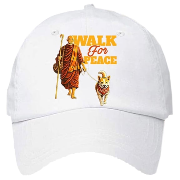 Walk for Peaceas Hats, Walk for Peace Hat Walk for Peace Monks Hat Walking Monks Cap Graphic Baseball Caps for Women Men