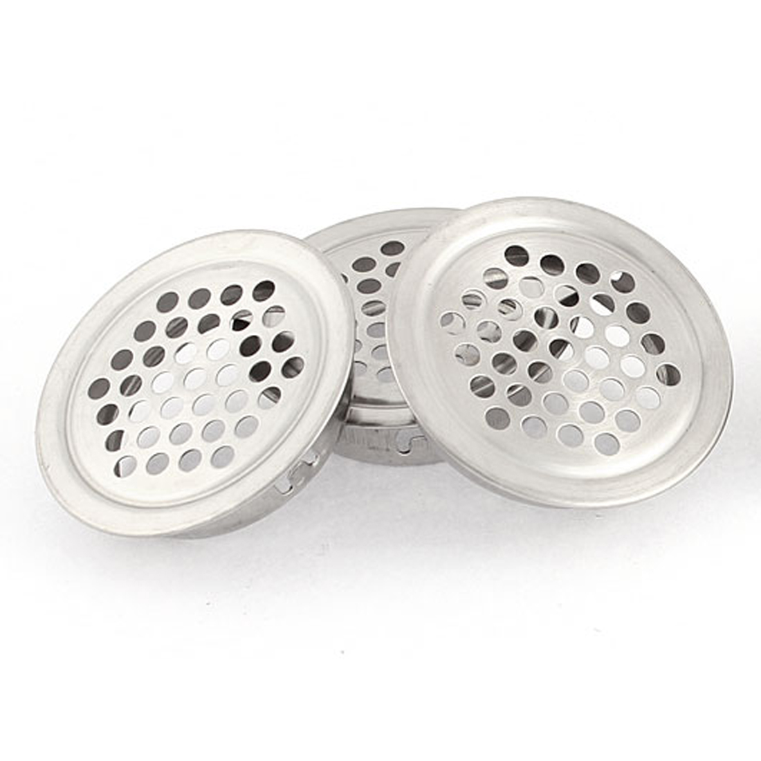 5pcs Air Vent Mesh Hole Louver 1.65 Inch for Kitchen Bathroom Wardrobe