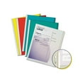 CLine Report Covers with Binding Bars, Vinyl, Assorted, 8 1/2 x 11, 50
