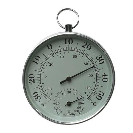 

Analog Indoor and Hygrometer Humidity Guage Temperature Humidity Meter No Need Battery for indoor and outdoor