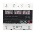 thumbnail image 2 of 3 Phase Adjustable Protector, LED Digital Panel Over Under Voltage Protector AC120V-300V Multifunctional  for Industrial Machine, 2 of 7