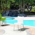 thumbnail image 2 of Compamia Juliette Resin Patio Dining Chair in White, 2 of 4