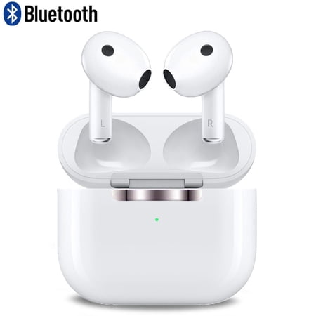 Great Gift! TWS Wireless Bluetooth Earphone Headset EarBuds with Portable Charging Case Touch Sensor For Phone Call Music Movie Zoom - Universal Compatible for All iPhone & Andorid Smartphones