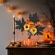 thumbnail image 5 of Decoración de árbol de calabaza de simulación de Halloween, decoraciones para el hogar de otoño y Acción de Gracias, adornos florales para mesa de comedor y sala de estar, 5 of 6