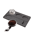 thumbnail image 6 of Espresso Silicone Coffee Tamper Mat Coffee Pad Tamp Station for Barista Tool Bar Espresso Accessory-Black, 6 of 6