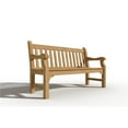 thumbnail image 2 of Curated Maison Belrose 2-Person Teak Outdoor Bench in Natural, 2 of 4