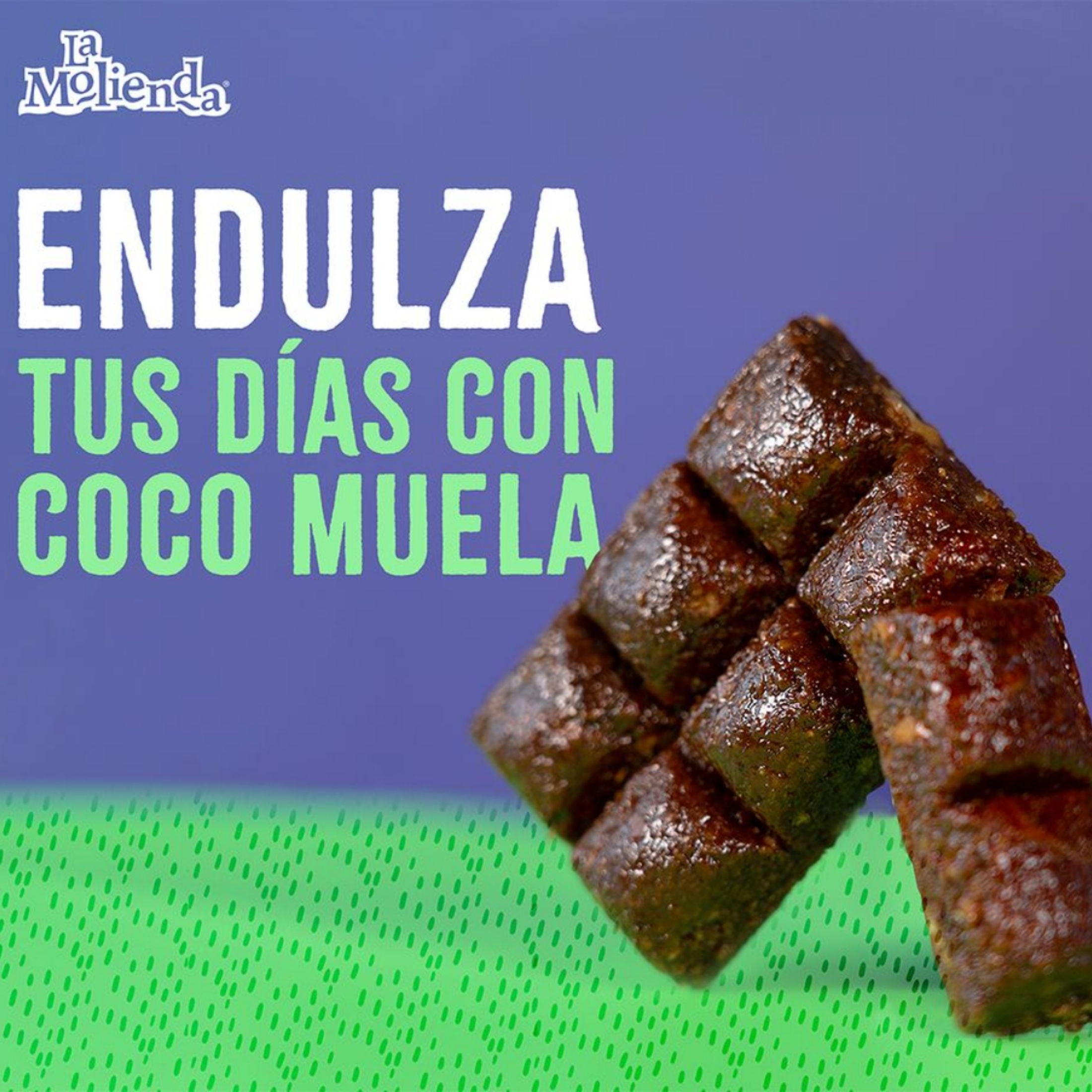 La Molienda Coconut Muela Candy, Mexican Hard Coconut Bar, 4.8 oz
