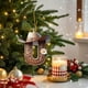 thumbnail image 5 of CaiYueKe Alphabet Christmas Ornaments, 26 Pc Set DIY Christmas Tree Letters, Acrylic Letter Pendants with Santa Hat Design, Xmas Decor for Tree Home Holiday Decorations, Acrylic Letters, 5 of 7