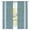 Ocean Denim, variant on Bohemia Sheer Curtains 63 Inches Long, Modern Minimalist Leaves Vertical Lines Linen Tan Light Filtering Window Curtains for Living Room, Rod Pocket Voile Sheer Curtain Drapes, 52"W x 63"L, 2 Panels