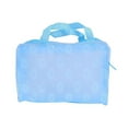 thumbnail image 1 of Neceser de PVC impermeable con diseño floral. Disponible en varios colores (amarillo, morado, verde, azul y rosa). Ideal para artículos de aseo y viajes. Tamaño: 21 x 13 x 9 cm., 1 of 5