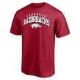 thumbnail image 2 of Men's Cardinal Arkansas Razorbacks Line Corps T-Shirt, 2 of 3