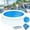 Multicolour, variant on Clearance! Gspmoly Outdoor Swimming Pool Insulation Film Swimming Pool Bath Insulation Pe Film Circular Solar Outdoor Cover Cloth Clearance