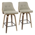thumbnail image 1 of Gianna Mid-Century Modern Counter Stool by LumiSource, 1 of 8
