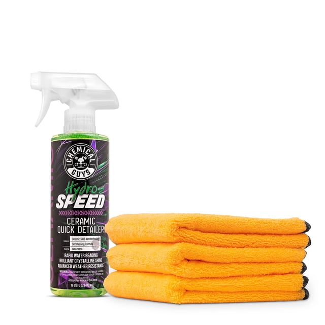 Quick Detailer Chemical Guys HydroSpeed Ceramic, 473 ml, más toallas