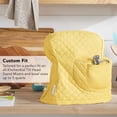 thumbnail image 2 of Funda para batidora KitchenAid con cabezal inclinable KitchenAid, color amarillo, 2 of 7