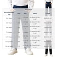 thumbnail image 7 of Plebaso Boys Basic School Uniform Pants High Waist Straight Leg Pull on Trousers Casual Kids Pants with Pockets, 7 of 7
