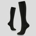 thumbnail image 2 of 5 Paires Hommes Femmes Bas de Compression 20-30 mm Vol Grossesse Enflure Varices Chaussettes de Sport Marathon, 2 of 5