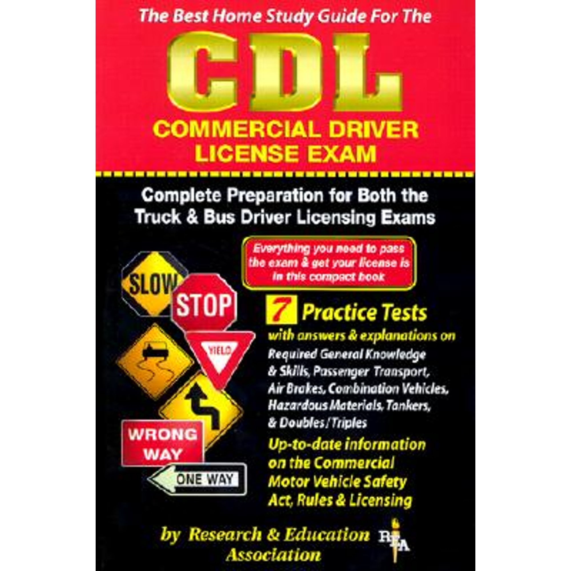 Pre-Owned CDL: Commercial Driver License Exam (Paperback) 087891109X ...