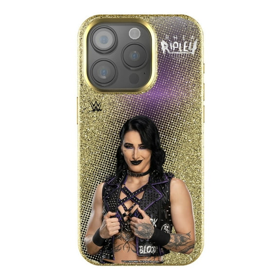 Keyscaper Rhea Ripley WWE Nightmare Superstar iPhone Gold Bling Case