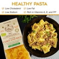 thumbnail image 5 of Morelli Mezzi Pacherri Pasta - Gluten-Free Pasta from Italy Made from Corn & Rice - Italian Gourmet Pasta, Organic Pasta, Large Circle Pasta for Stuffing - 8.8 Ounce (Pack of 16), 5 of 7