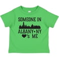 thumbnail image 3 of Inktastic Albany New York Skyline Someone Loves Me Boys or Girls Toddler T-Shirt, 3 of 5