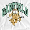 thumbnail image 2 of Garfield Collegiate Track and Field Unisex Adult T Shirt (X-Large) White, 2 of 7
