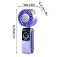thumbnail image 3 of PATLOLLAV 2025 New Ice Turbine Handheld Fan, Digital Display Cooling Fan with ABS Body for Summer/Outdoor, 3 of 8