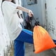 thumbnail image 3 of Drawstring Backpack Suitable for Gym, Travel Light Yellow, 3 of 5