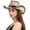 Coffee, variant on Womens Hats , Beach Wear for Women , Vacation Hat Men's and Women's Summer Straw Hat Hand Woven Hollow Design Western Cowboy Sun Hat for Outdoor